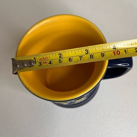 The Encore Group UCLA Bruins 3D Raised Logo Blue Gold Ceramic Coffee Cup Mug - Picture 10 of 11